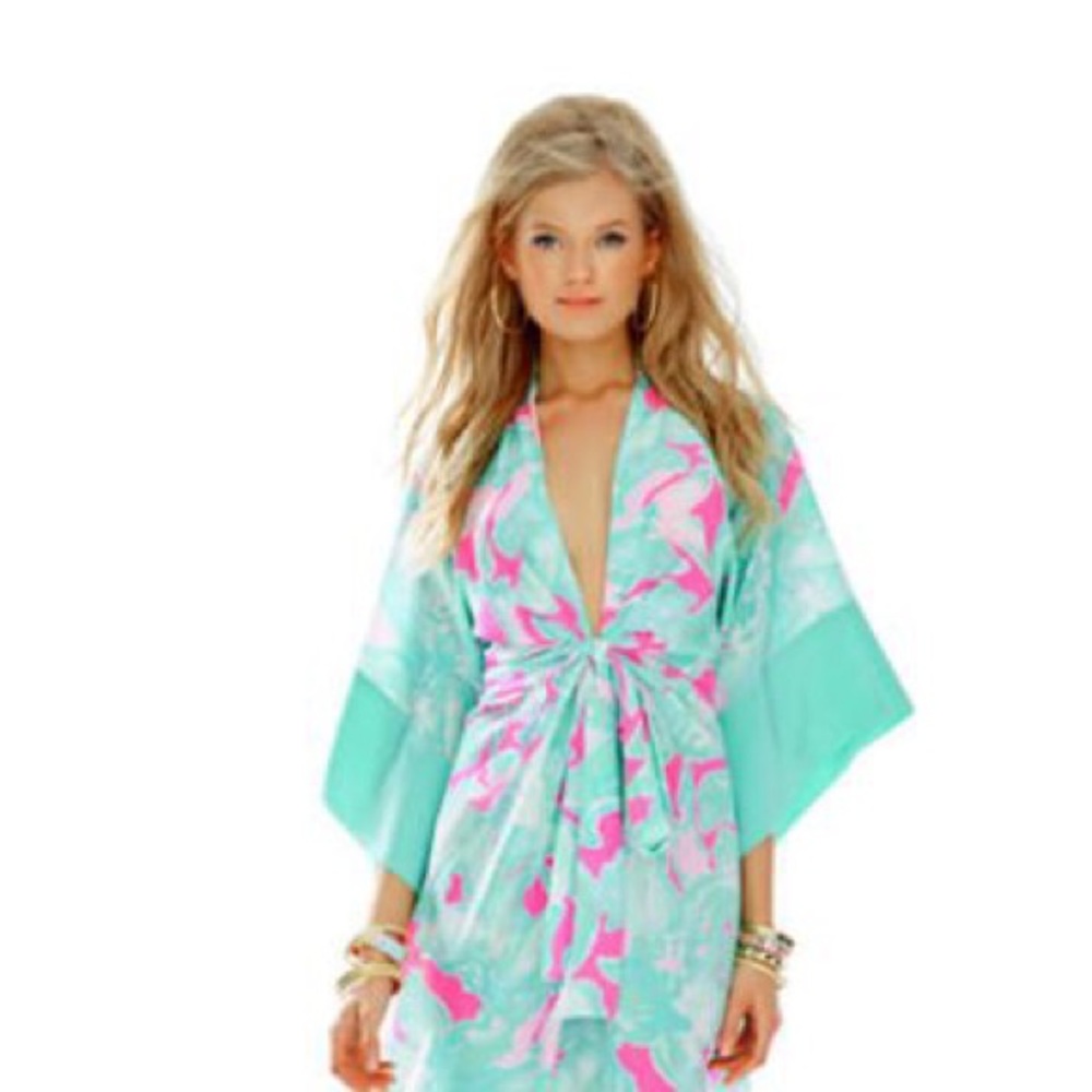Lilly Pulitzer Rare Kimono Dress